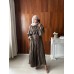 VİYANA ELBİSE KAHVERENGİ