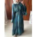 SARAH ELBİSE MAVİ